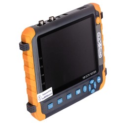 SAXXON TES08MC- Probador de video hasta 4K/ CVI/ TVI/ AHD/ Pantalla de 5 Pulgadas/ Entrada HDMI/ 2 Baterias 2.6AH/ Voltaje de sa