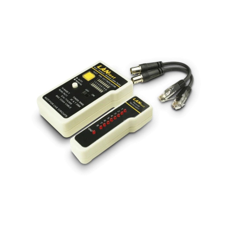 SAXXON G288 - Probador de cables / Conectores RJ45 / BNC / RJ11