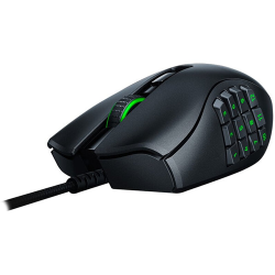 Razer Naga X - Ratón - ergonómico - diestro - óptico - 16 botones - cableado - USB