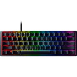 Razer Huntsman Mini - Teclado - retroiluminación - USB - EE. UU. - interruptor: Razer Linear Optical - negro