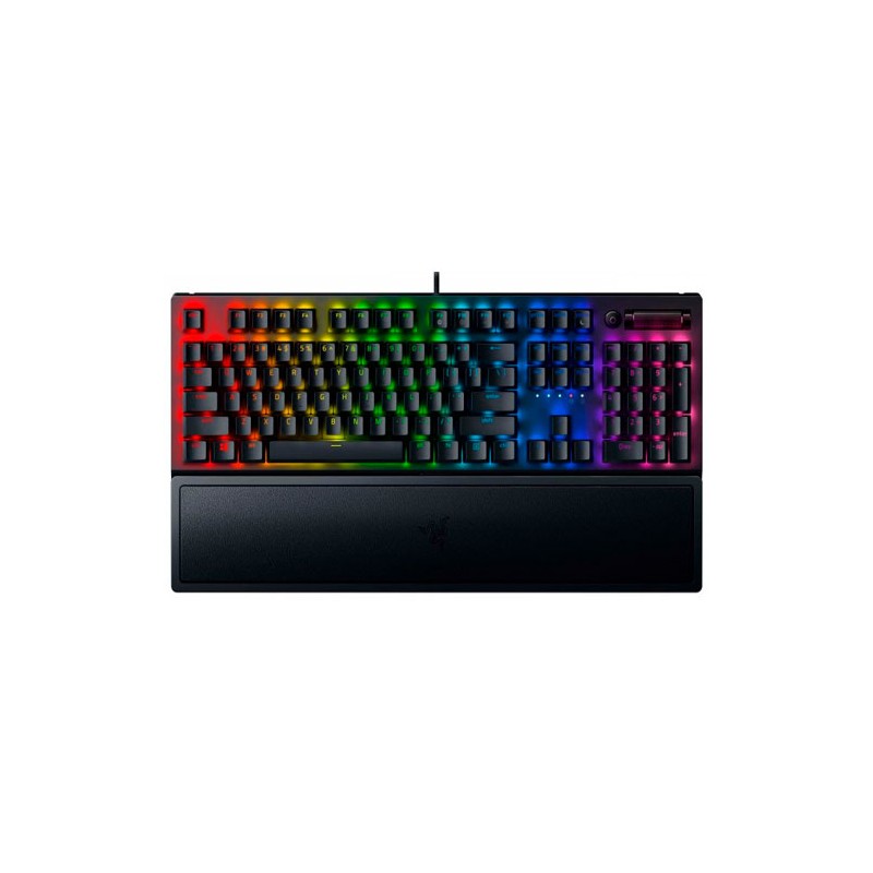 Razer BlackWidow V3 - Teclado - retroiluminación - EE. UU. - interruptor: Razer Green - negro