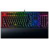Razer BlackWidow V3 - Teclado - retroiluminación - EE. UU. - interruptor: Razer Green - negro