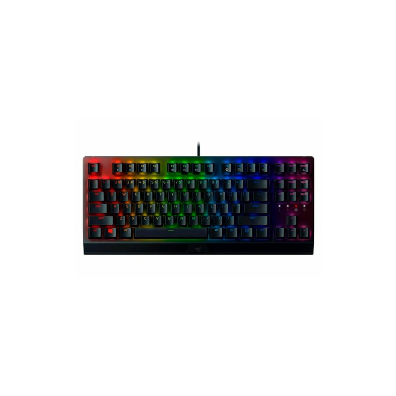 Razer - Keyboard - Wired - Spanish - BlackWidow V3 Tenke