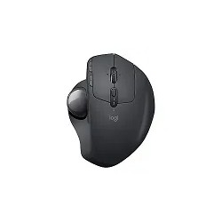 Raton Logitech MX Ergo, Optico, Bluetooth, Resolucion 380 DPI, mano derecha, Color Negro, Alcance 10 m
