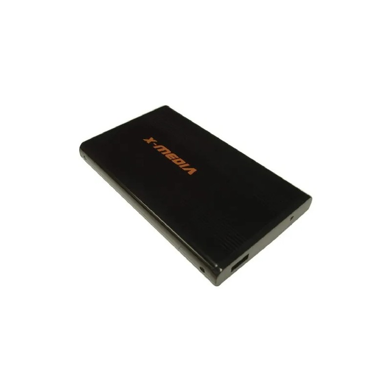 Rack para Disco Duro X-Media 2.5 SATA USB 3.0 Aluminio Negro