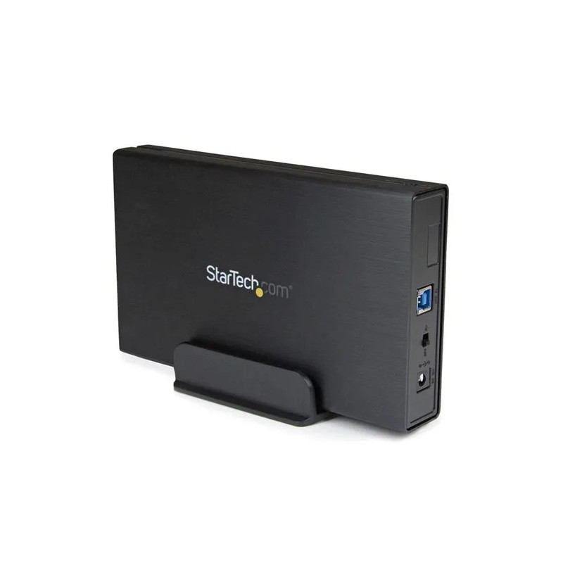 Rack para Disco Duro StarTech.com 3.5 SATA 3 USB 3.1 Aluminio, Plastico Negro