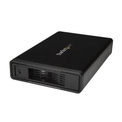 Rack para Disco Duro StarTech.com 3.5 SATA 3 USB 3.0 Aluminio, Plastico Negro