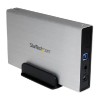 Rack para Disco Duro StarTech.com 3.5 SATA 3 USB 3.0 Aluminio Plata