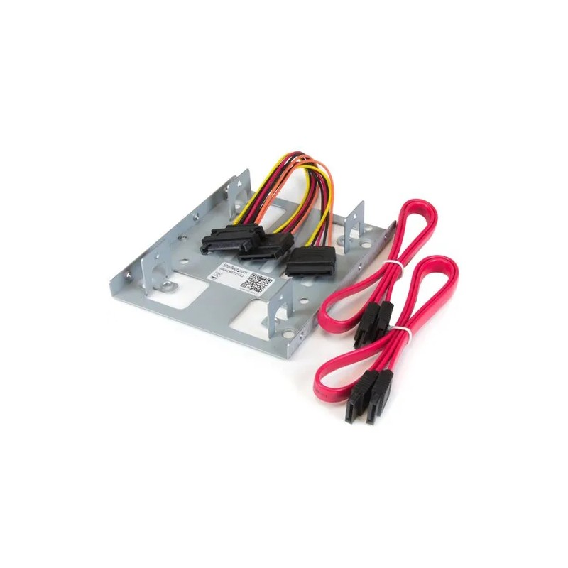 Rack de Disco Duro StarTech.com 2.5 2 Bahias Metal Plata