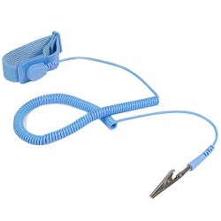 Pulsera Antiestatica StarTech.com con Cable 1.8 Metros Azul