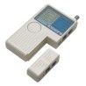Probador de Cables Intellinet RJ-45 RJ-11 USB y Bnc 200M Beige
