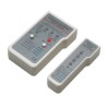 Probador de cable Intellinet RJ-45/RJ-11/UTP/STP/FTP, 4 LEDs, Beige