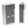 Probador de cable Intellinet RJ-45/RJ-11/UTP/STP/FTP, 4 LEDs, Beige