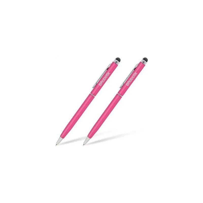 Pluma, Lapiz Digital Brobotix Stylus Duo Pack para Tableta Rosa