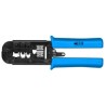 Pinzas Ponchadoras de Crimpeo Nexxt Solutions Ptkctr3Rtst3S RJ-11/Rj-12/Rj-45 Negro