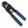Pinzas Ponchadoras de Crimpeo Brobotix Tl-210N RJ-45 Negro, Azul
