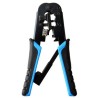 Pinzas Ponchadoras de Crimpeo Brobotix 180568 RJ-11/Rj-12/Rj-45 Azul