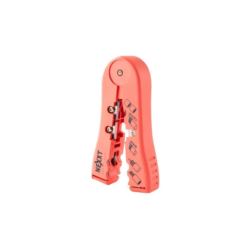 Pinzas Cortadoras y Peladoras de Cables Nexxt Solutions Hasta 12 mm Naranja