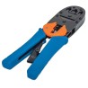 PINZA PONCHADORA INTELLINET RJ45/RJ12/RJ11 CON PELACABLE