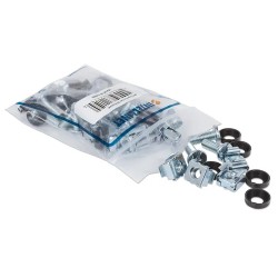 Paquete de 20 Tornillos y TueRCAs M6 Intellinet para Rack Plata