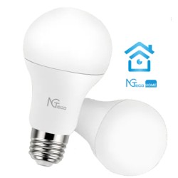 NGTECO NGL200 - Foco LED Inteligente  WiFi / Control Remoto vía App / Control por Voz / Color Regulable /  9W / Frecuencia WiFi 