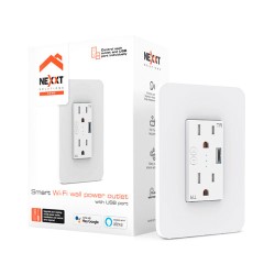 Nexxt Solutions Connectivity - Wall outlet USB