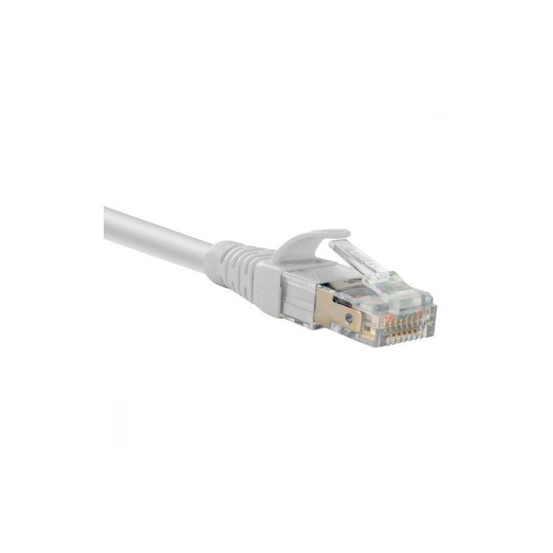 Nexxt - Cable de interconexión - RJ-45 (M) a RJ-45 (M) - 91 cm - UTP - CAT 6a - trenzado - gris