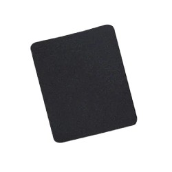 Mousepad Manhattan Liso 22x26CM Granel, Color Negro