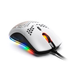 Mouse Yeyian Gamer Optico Links Alámbrico USB 7200 DPI Blanco