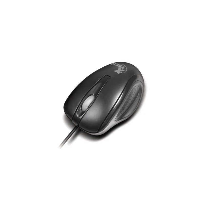 Mouse Xtech Optico USB 1000 DPI Alámbrico Negro