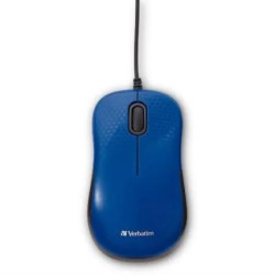 Mouse Verbatim silent Optico, usb 2.0, Color azul