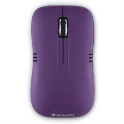 Mouse Verbatim Optico 99781 Rf Inalámbrico USB 1200 DPI Purpura