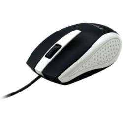 Mouse Verbatim Bravo Optico, usb 2.0, Color Negro/Blanco