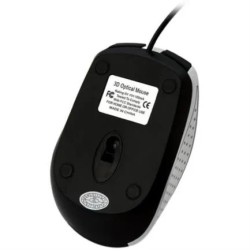 Mouse Verbatim Bravo Optico, usb 2.0, Color Negro/Blanco