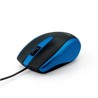 Mouse Verbatim Bravo Optico, usb 2.0, Color Negro/azul