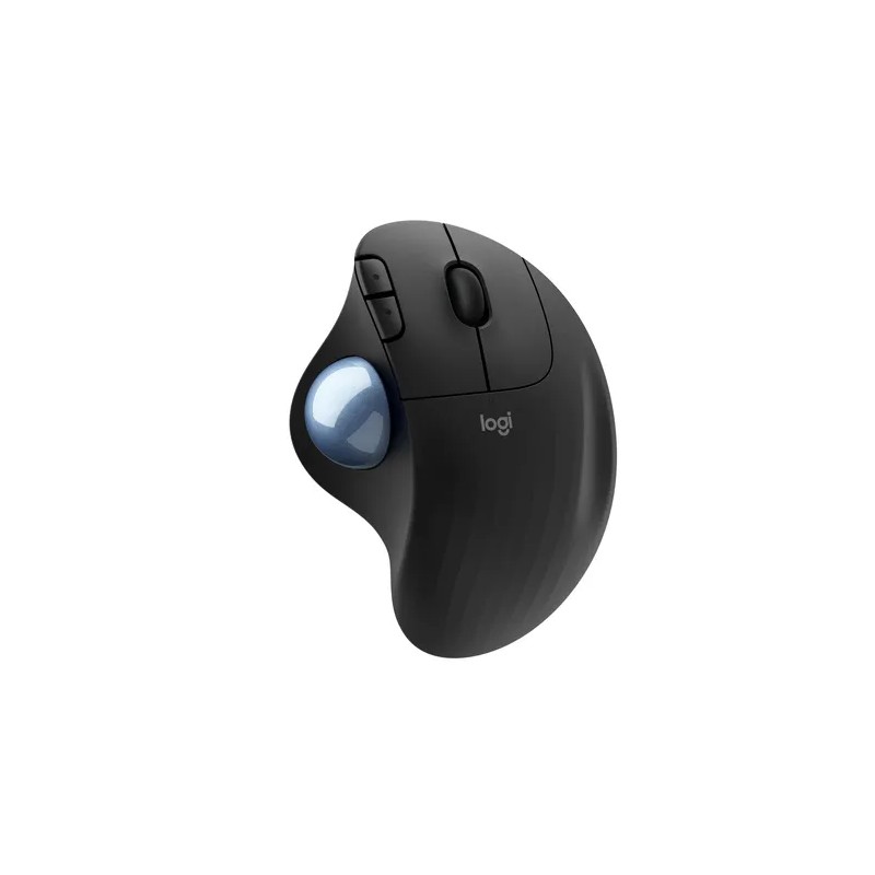 Mouse Trackball Logitech ERGO M575, Inalambrico Bluetooth, 2000 Dpi, 5 Botones, Color Negro