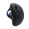 Mouse Trackball Logitech ERGO M575, Inalambrico Bluetooth, 2000 Dpi, 5 Botones, Color Negro