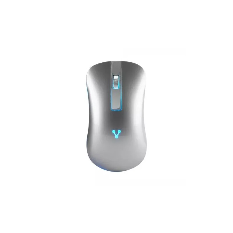 Mouse Slim Vorago MO-305-SL RGB Inalámbrico Recargable Plata