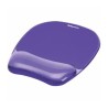 Mouse Pad Fellowes con Reposa Muñecas Violeta de Gel Crystal