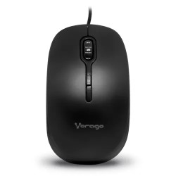 Mouse Optico Vorago MO-100, USB, 800 a 1200 DPI, Negro