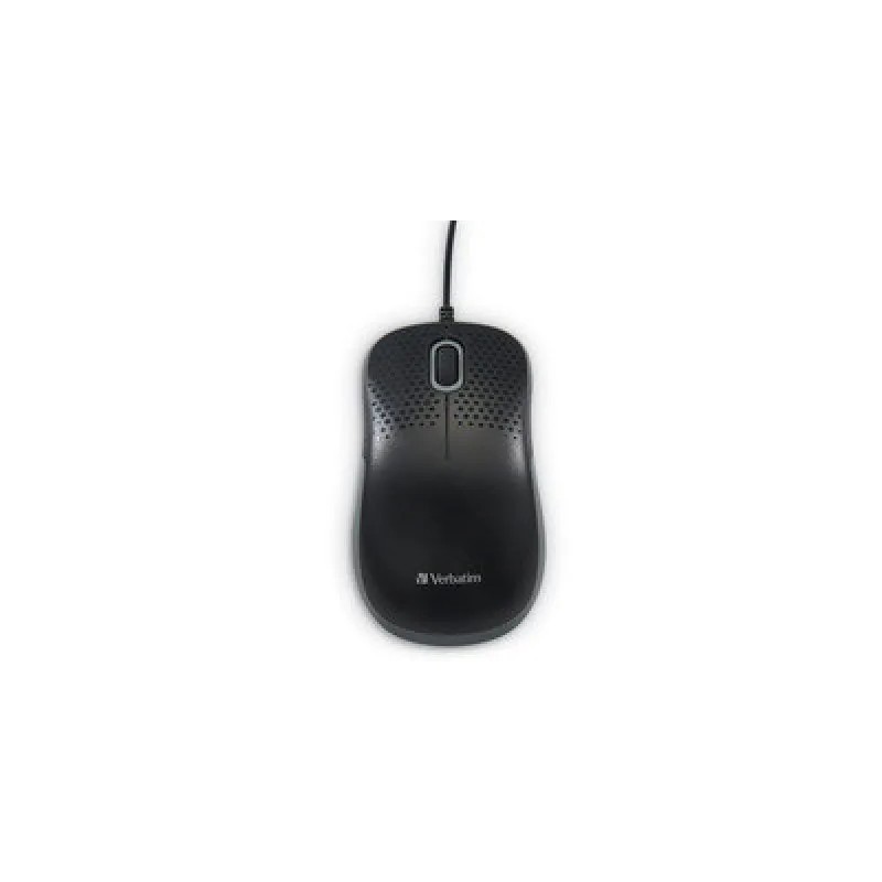 Mouse optico Verbatim Silent, interfaz USB, Color Negro