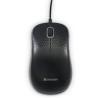 Mouse optico Verbatim Silent, interfaz USB, Color Negro