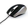 Mouse Optico Verbatim Bravo, Color Negro/Plata, usb 2.0