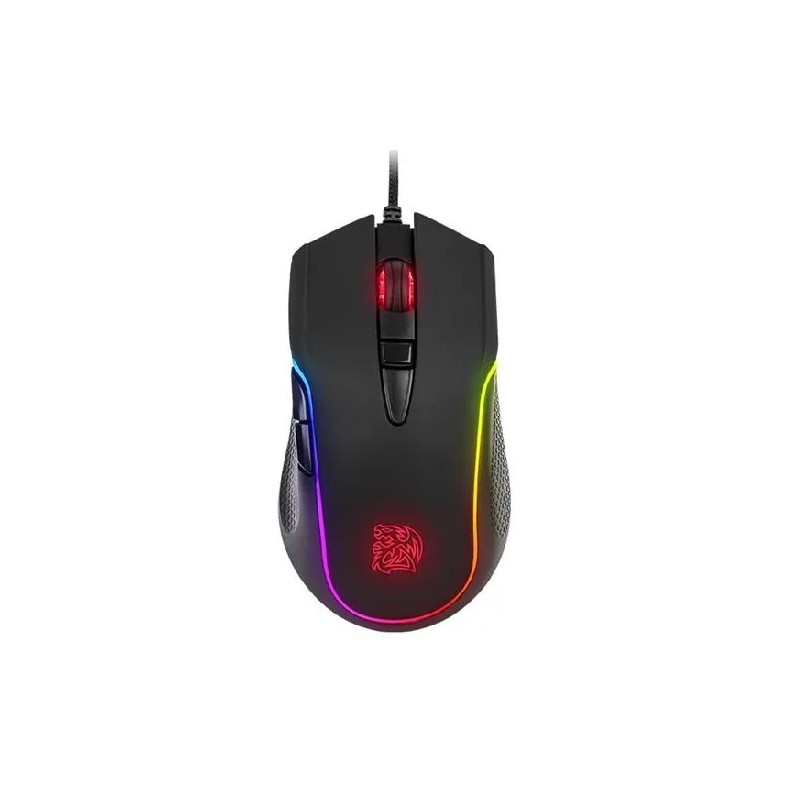 Mouse Optico Thermaltake Neros 3200 DPI RGB Negro