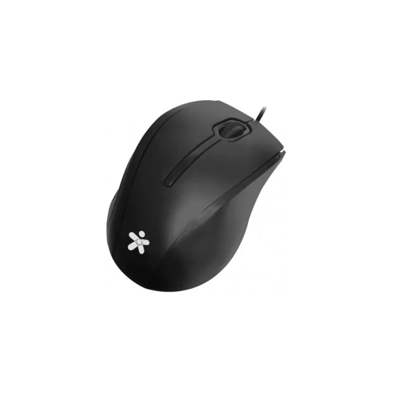 Mouse optico Stylos STPMOA7B, 3 Botones, 1000 DPI, USB, Color Negro