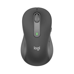 Mouse Óptico Logitech Signature M650 L Left Inalámbrico Bluetooth USB Grafito