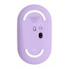 Mouse Óptico Logitech Pebble M350 Ambidiestro RF Inalámbrico Bluetooth 2.40GHz 1000DPI Lavanda