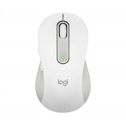 Mouse Óptico Logitech M650 Grande Inalámbrico Bluetooth USB Blanco