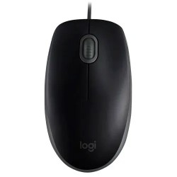 Mouse Optico Logitech M110, 3 Botones, 1000 DPI, interfaz USB tipo A, Color Negro