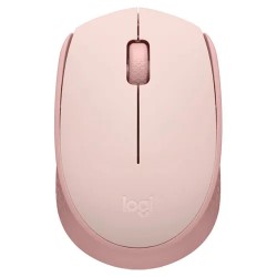 Mouse Optico Laser Logitech M170, 3 Botones, 1000 DPI, Inalambrico, 10m Alcance, Bateria AA, Color Rosa